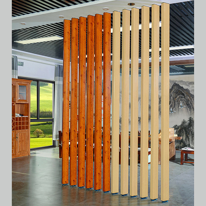 Modern Simple Punch-Free Partition Column Aluminum Alloy Column Square ...