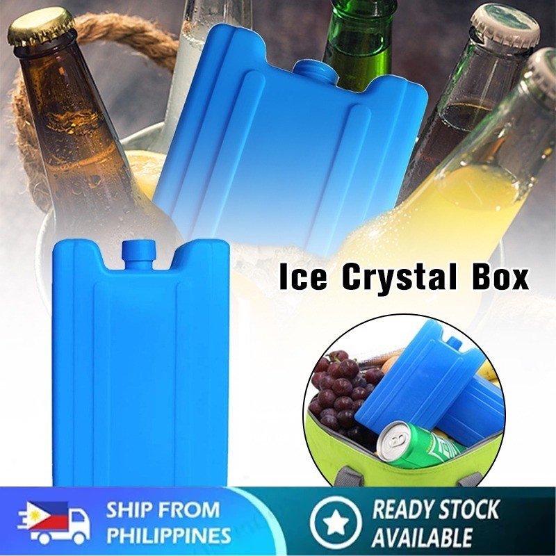 [Local Shipment] 5pcs 400ml Gel Ice Pack Reusable Blue Rectangular Ice ...