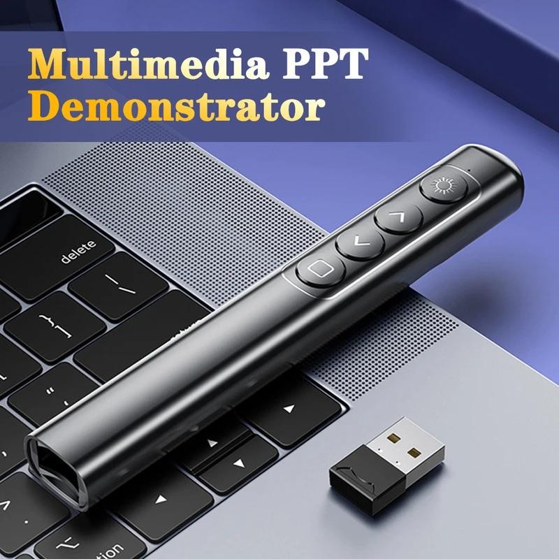 Presentation Clicker for PowerPoint Presentations 2.4GHz Wireless PPT ...