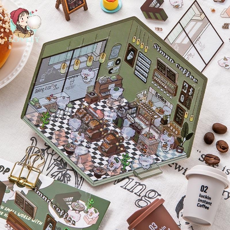 12 Ensembles D'autocollants 3D De Scène, Autocollants 3D De Maison