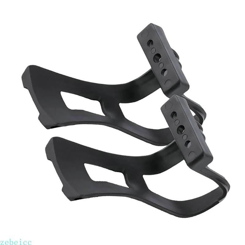 zebeicc Mountain Bike Cycling Pedals Toe Clip Road Bike Pedal Half ...