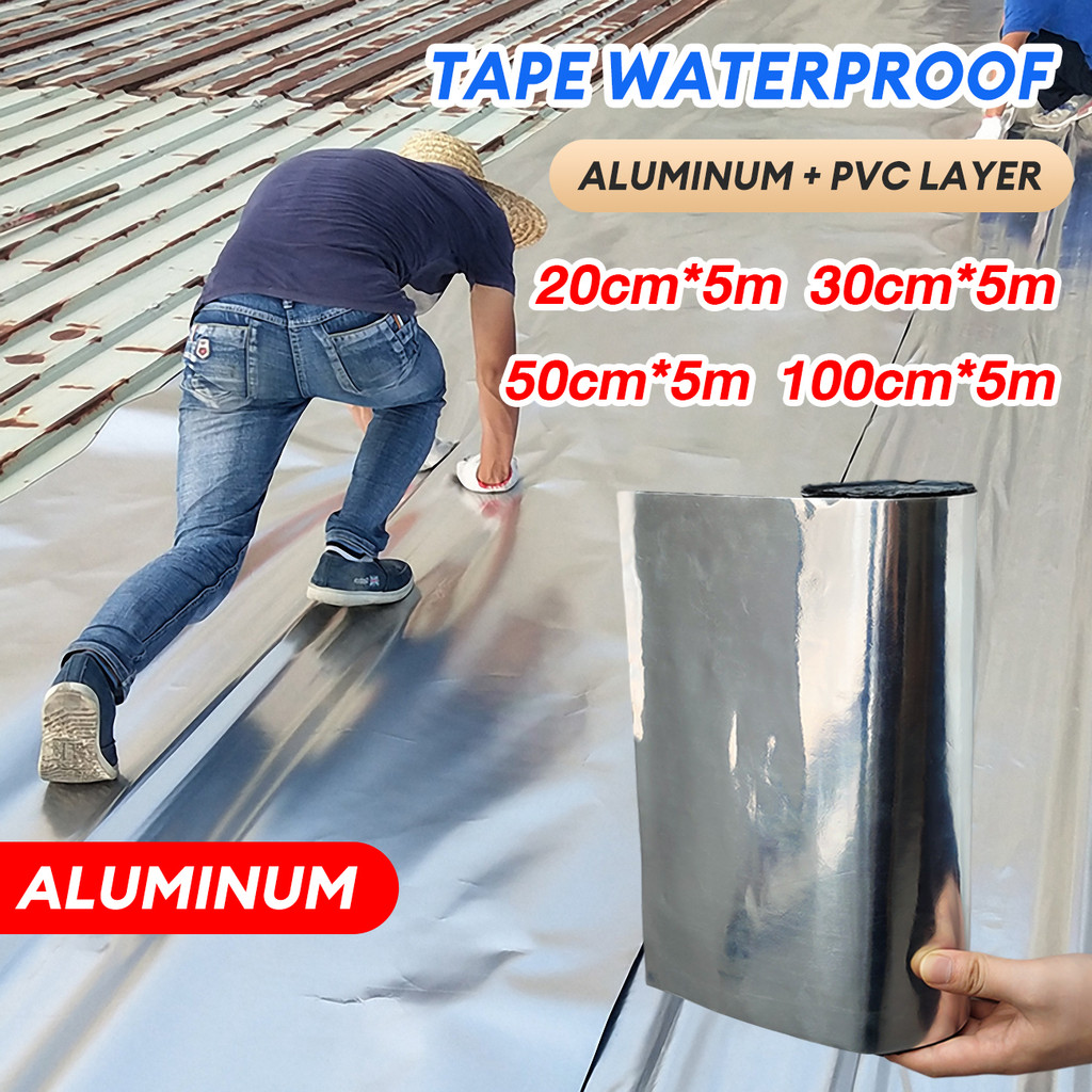 Aluminized PVC waterproof membrane 5m Roof Waterproofing Color Steel ...