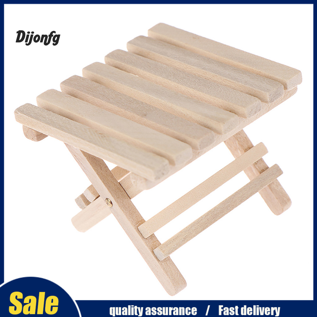 Dj 1:12 Folding Table Handicraft DIY Mini Mini Furniture Beach Folding ...