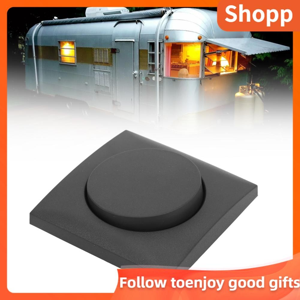 Shopp Push Button ON OFF Switch Insulated Wall Mount Matte Black ...