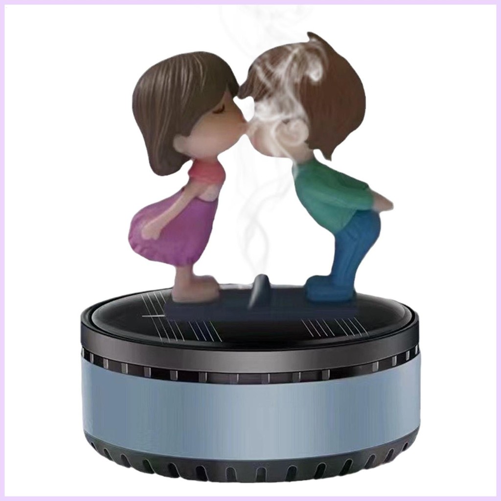 Solar Car Car Diffusers Car Air Freshener Hug Figures Solar-Powered Car ...