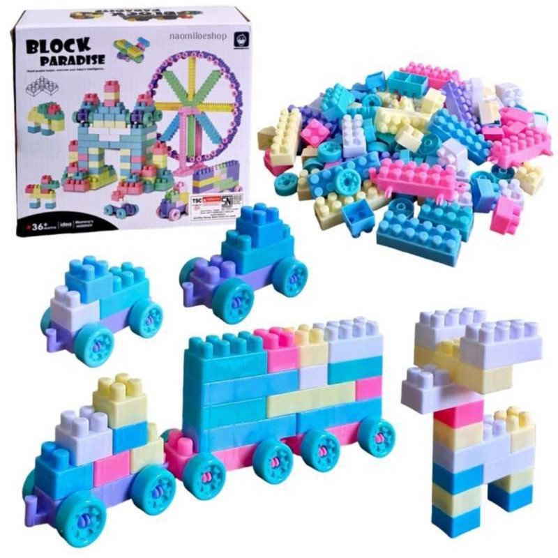 SPECIAL SA 100pcs Block Paradise Children's Toys / Building Block ...