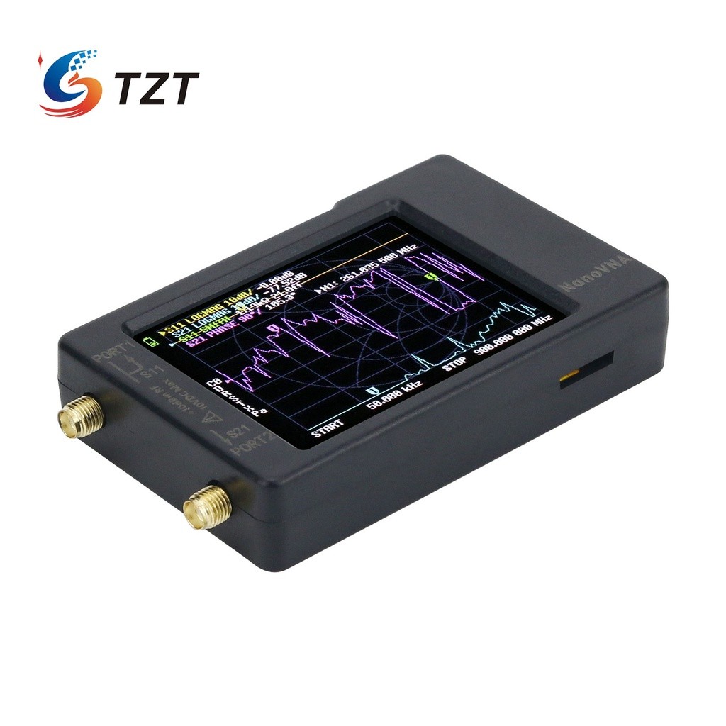 NEW TZT 50KHz-900MHz Vector Network Analyzer NanoVNA Vector Network ...
