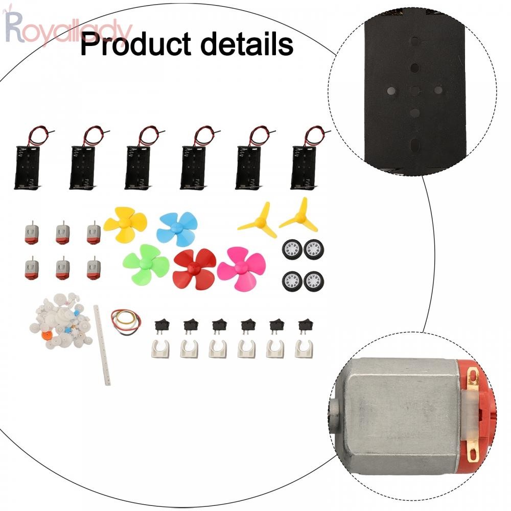 Mini Electric Motor Kit with Props and Battery Holders Perfect for STEM ...