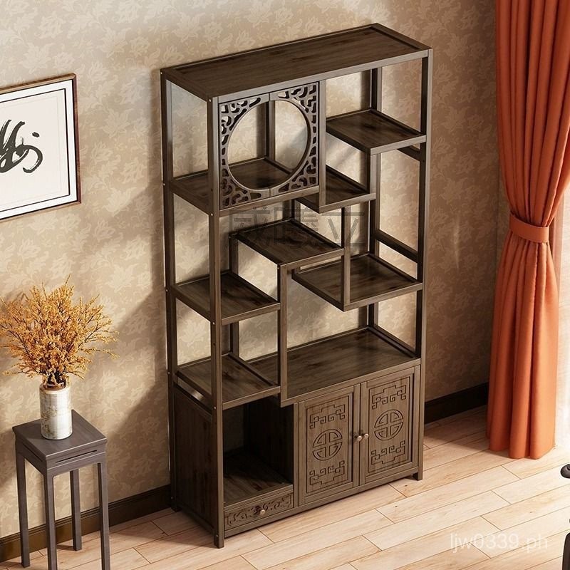 Solid Wood Duobaoge Chinese Multi-Functional Storage Rack Decoration ...