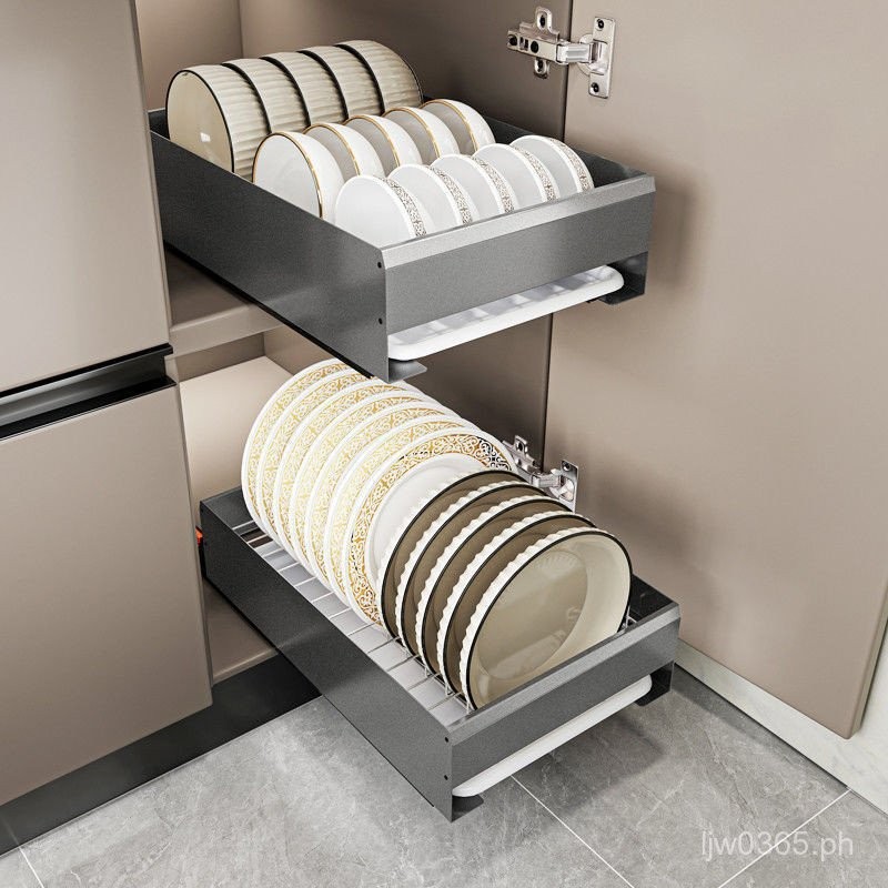 Built-in Cabinet Storage Rack Transformation Stainless Steel Single ...