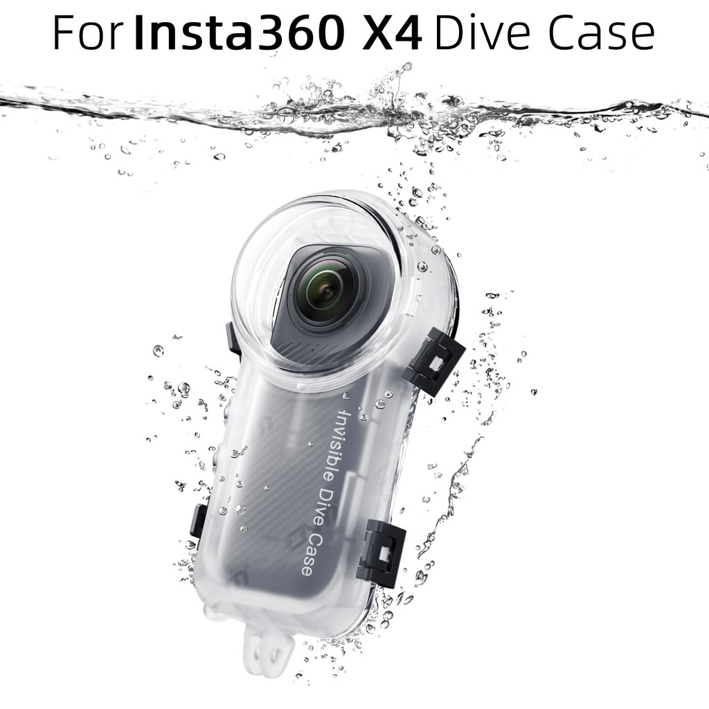 Dive Case for Insta360 X4 Waterproof Housing Cover for Insta360 X4 ...