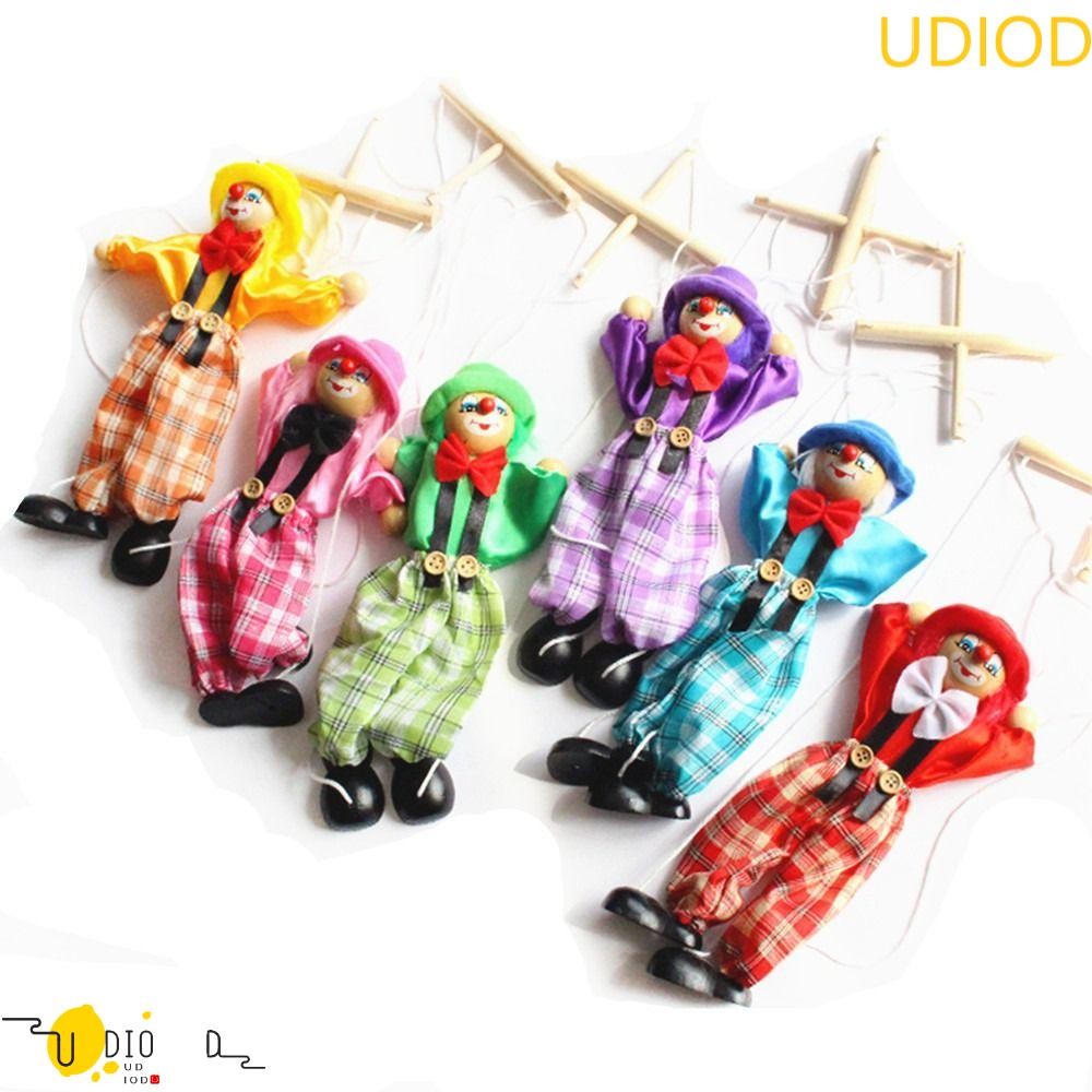 UDIOD Pull String Puppet Vintage Handmade Joint Activity Children Gifts ...