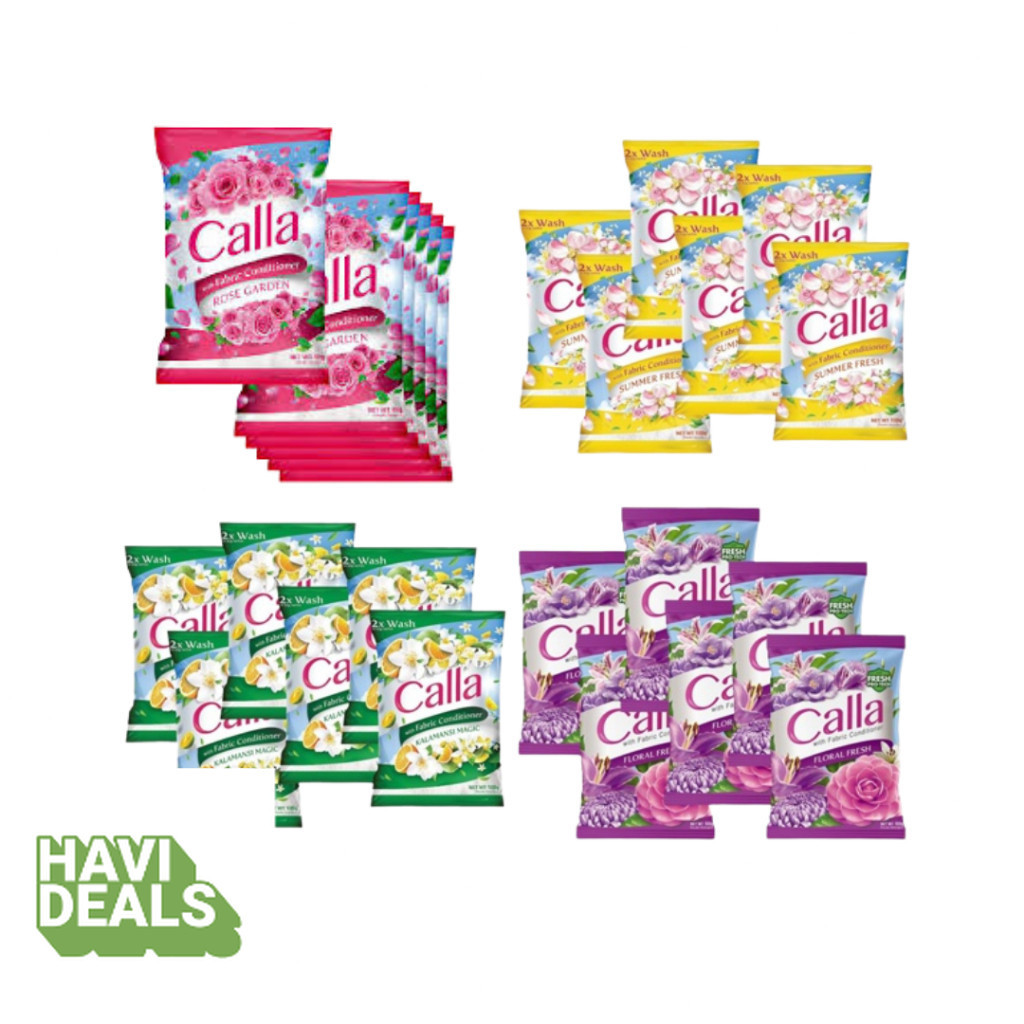 HAVI DEALS CALLA POWDER DETERGENT 100GMS | Shopee Philippines