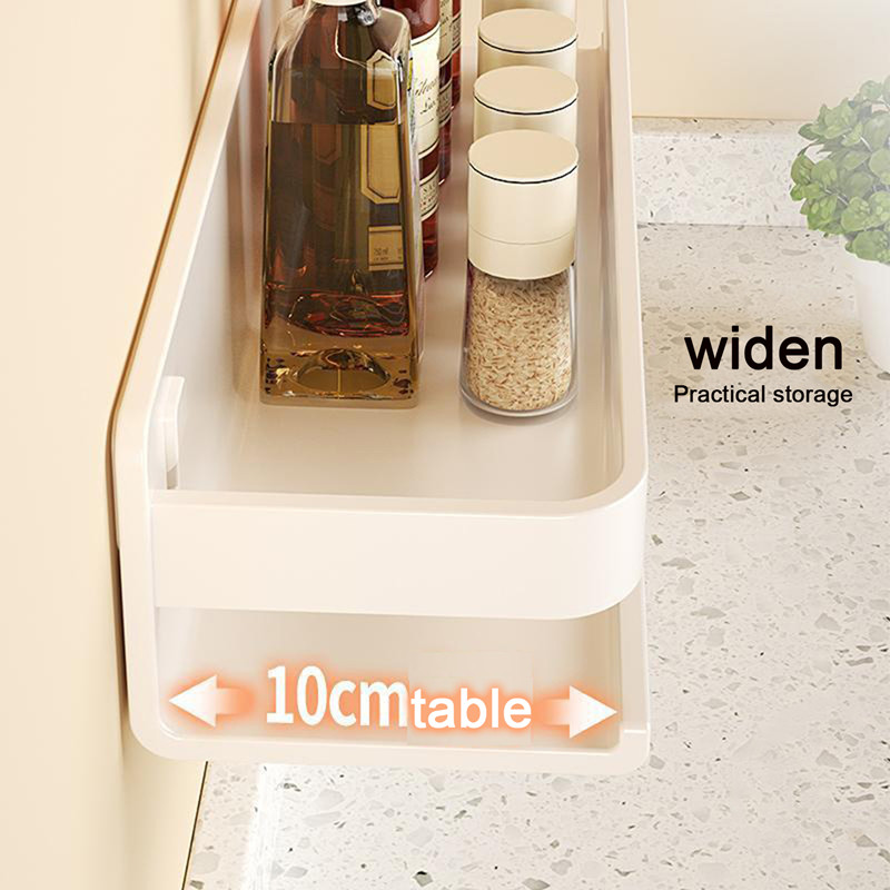 Wall Mounted Kitchen Spice Rack Condiments Organizer Spice Hanging ...