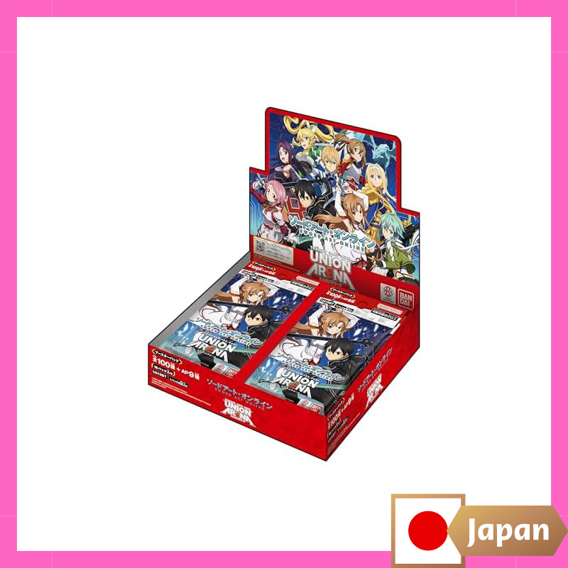 BANDAI UNION ARENA Booster Pack Sword Art OnlineUA15BT (BOX) 16 packs  included | Shopee Philippines
