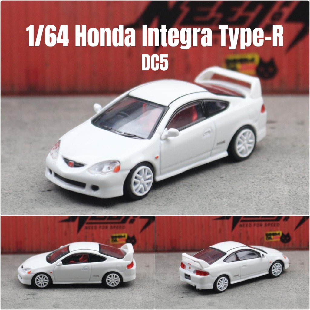 MS 1/64 Honda Integra Type-R (DC5) JDM Diecast car Car Model Simulation ...