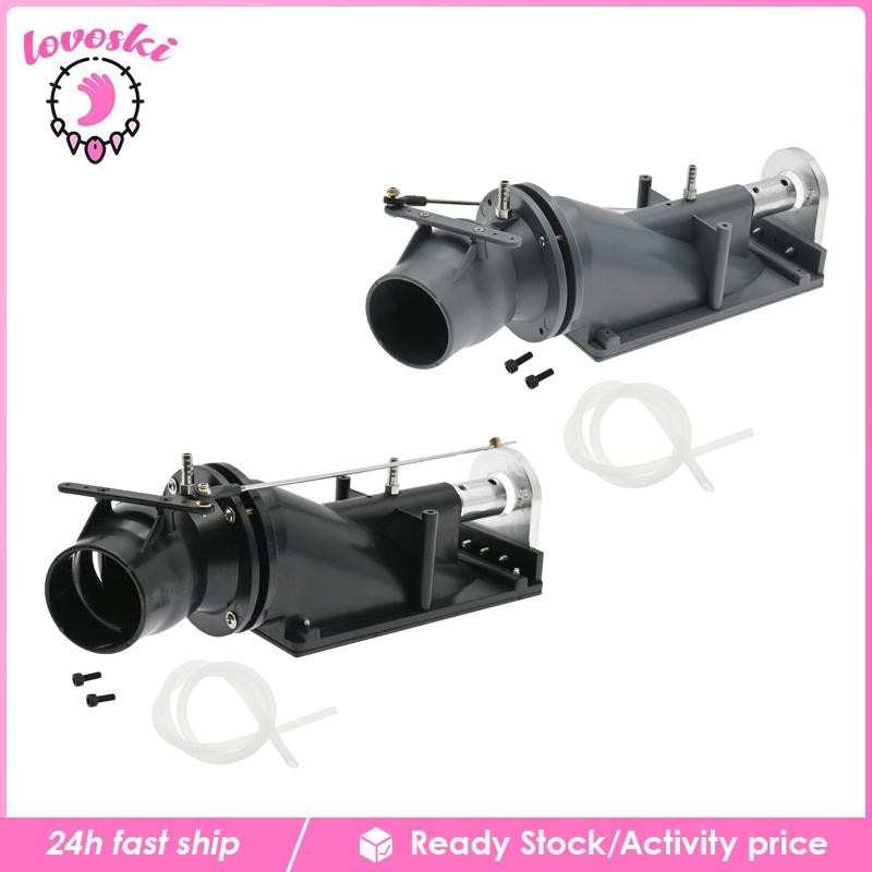 RC Boat Thruster, RC Boat Jet Pump Pusher Set Gray 26mm Thruster With