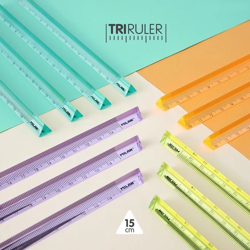 MILAN MILAN NEW LOOK Light Color Triangle Translucent Translucent Hard ...