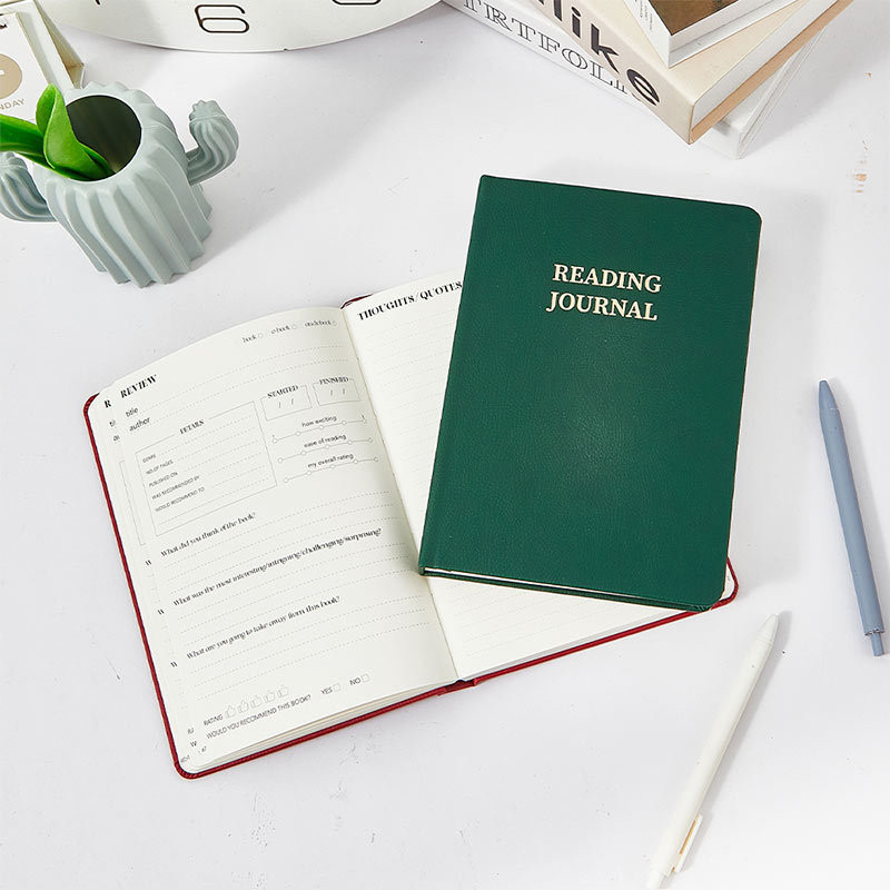 88 Sheets Reading Journal - Elegant Book Journal Reading Log For ...