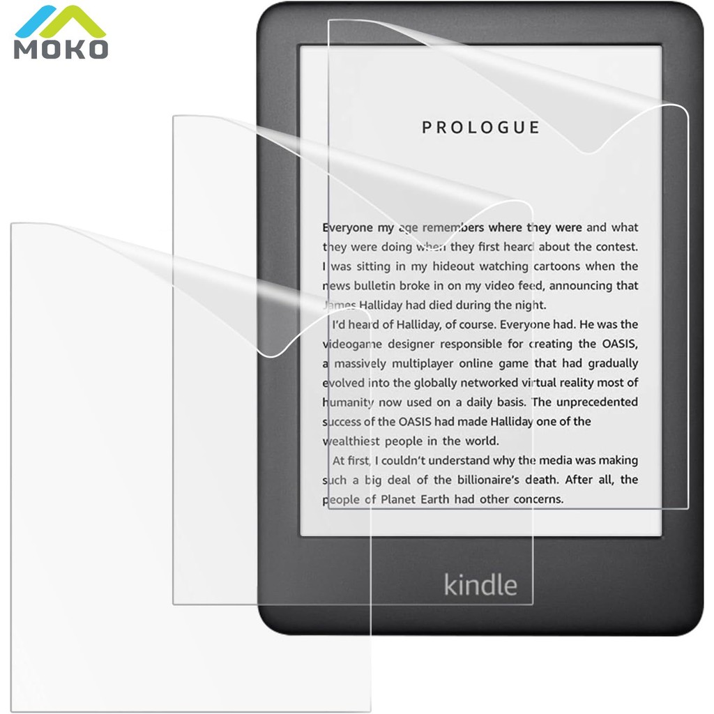MoKo 3-Pack Anti-Glare Screen Protector for 6