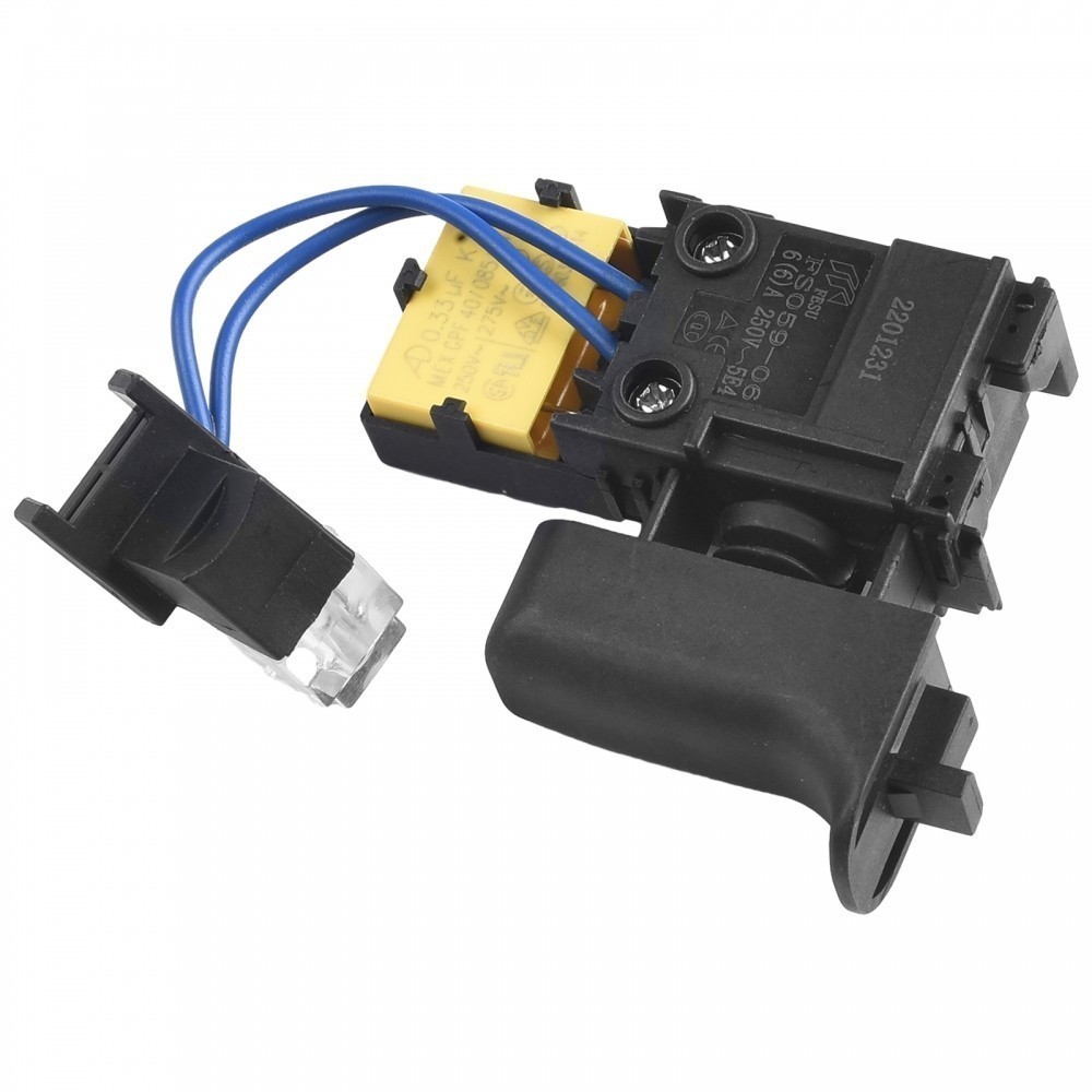 Compatible DS4010 HR2230 Interrupteur Électronique Rechange Pour Makita HR2470/HR2460 | Avec LED Et Filtre Anti-Parasitage Pièce Détachée Perforateur