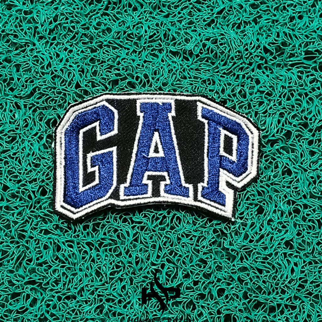 Gap Embroidered Logo Emblem Patch | Shopee Philippines