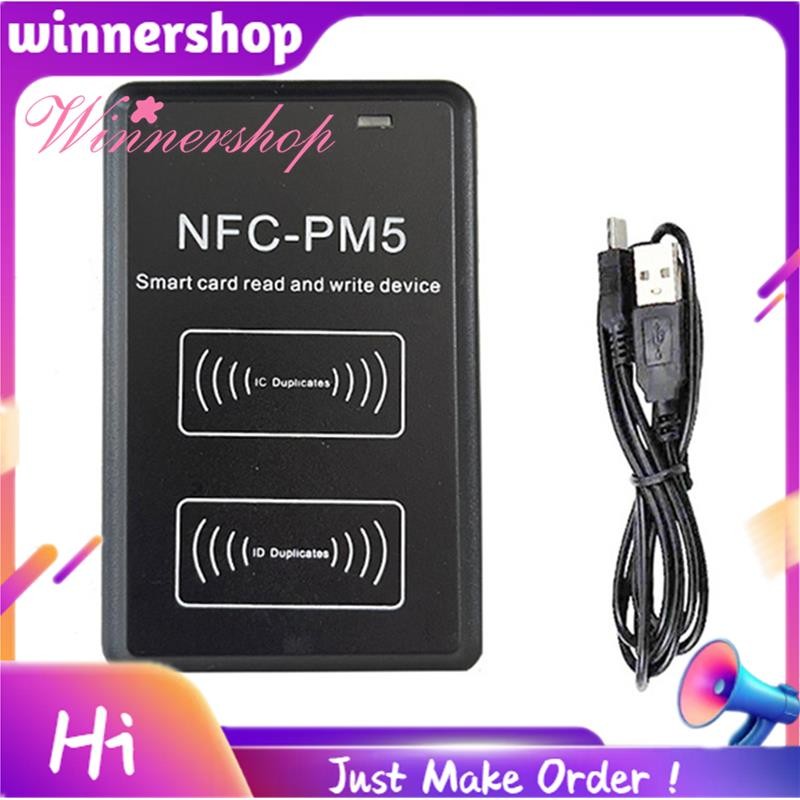 IC/ID Reader Writer NFC Encryption Decoding Duplicator 125KHz 13.56MHz ...