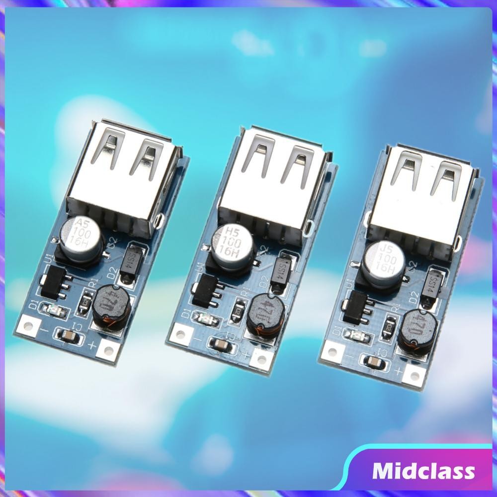 3pc DC Step-up Boost Module USB Power Boost Circuit Board 0.9V 5V to 5V ...
