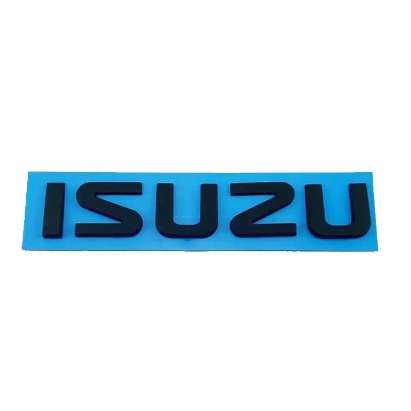 ISUZU letter emblem badge Car stickers for ISUZU D-MAX Rear trunk label ...
