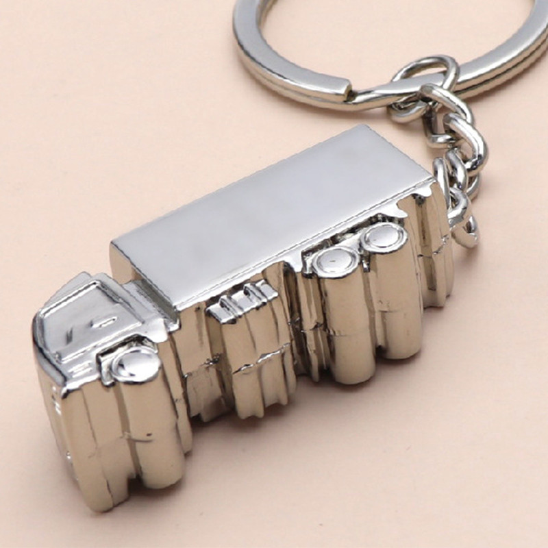 HEQU Racing Vintage Car Keychain, Classic Car Metal Key Ring, Realistic ...