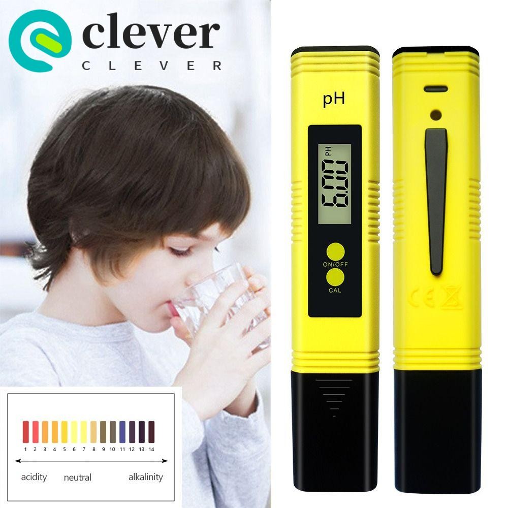 CLEVER PH Meter, LCD Digital Water Quality Tester Electric Water Tester ...