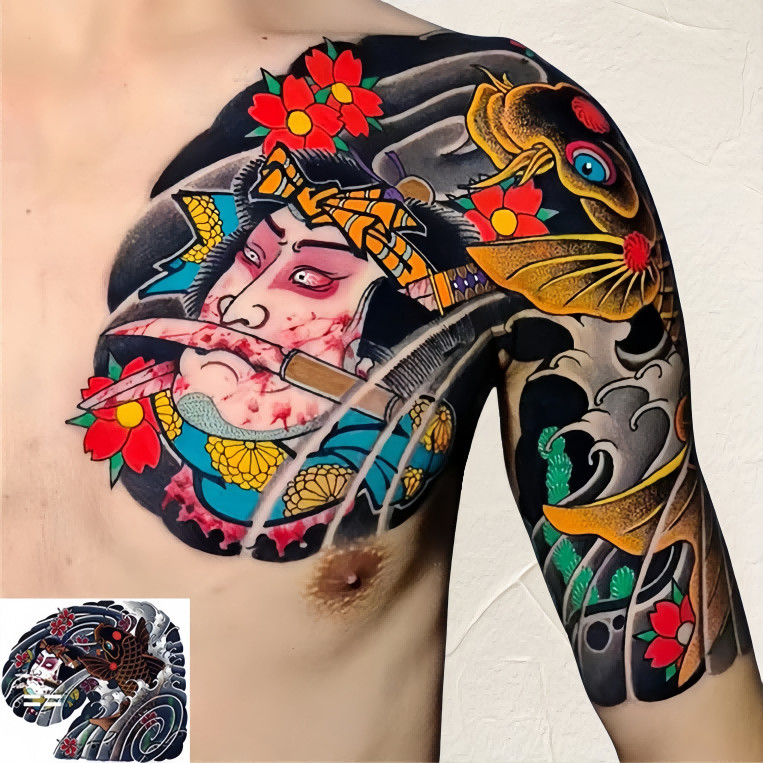Fashion Accessories Tattoo Sticker Trendy Tattoo Waterproof Men's and ...