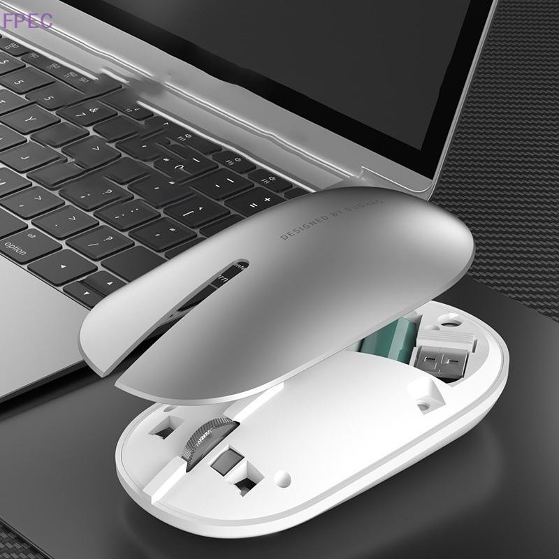 FPEC Magnetic Shell Wireless 2.4G Mute USB Mouse For Desktop Computer ...