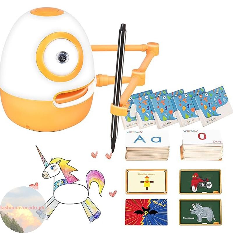 FHPH Kids Drawing Robot Technology Automatic Painting Robot Learn To ...