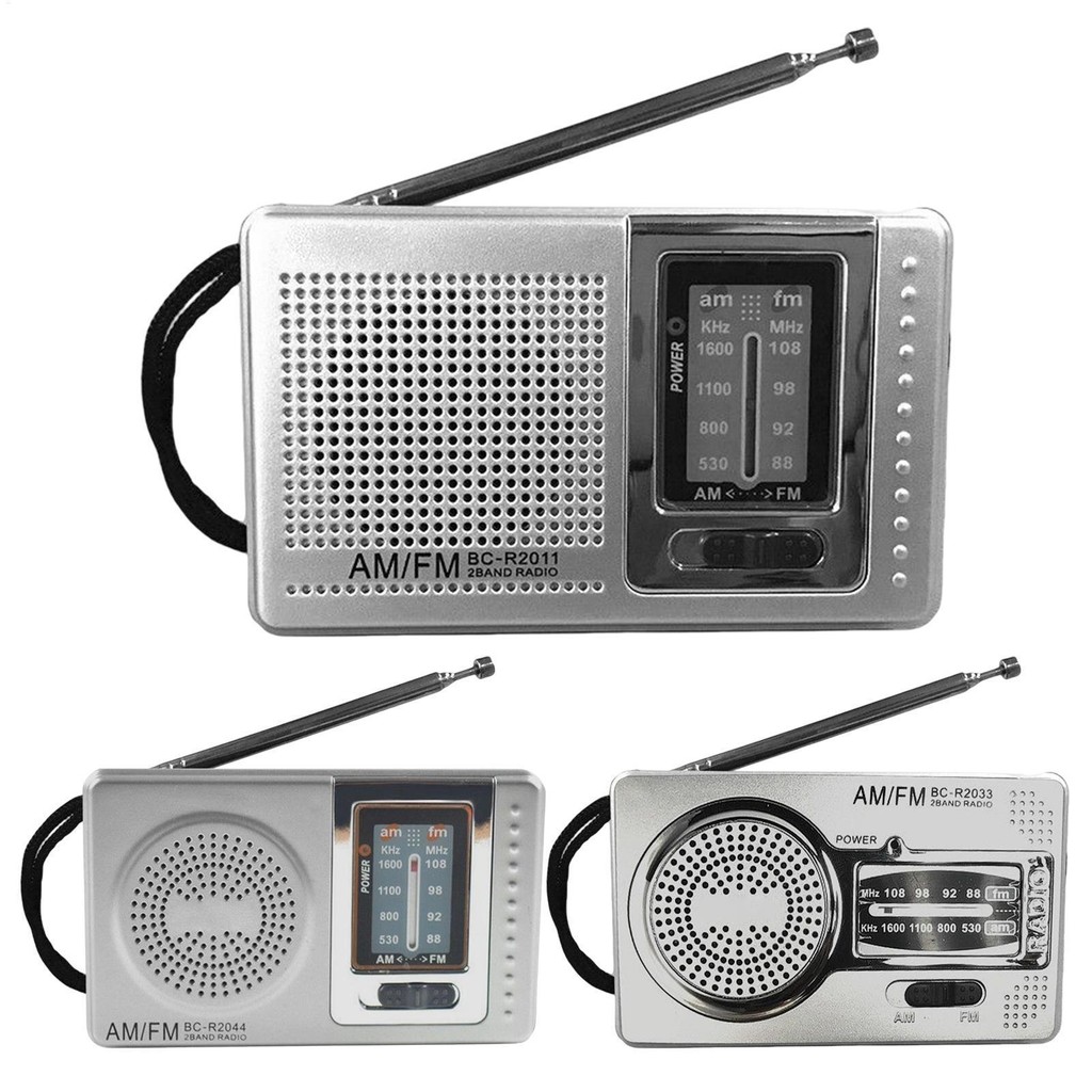 Portable Am Fm Radio Mini Compact Transistor Radios Great Reception ...