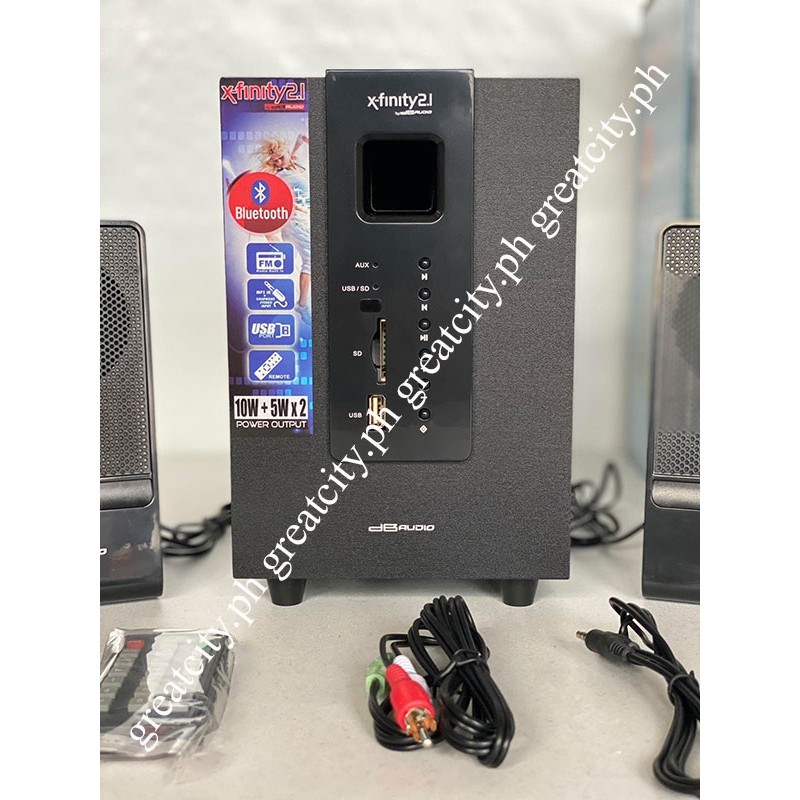 Db Audio Xfinity 2.1 Sub woofer | Shopee Philippines