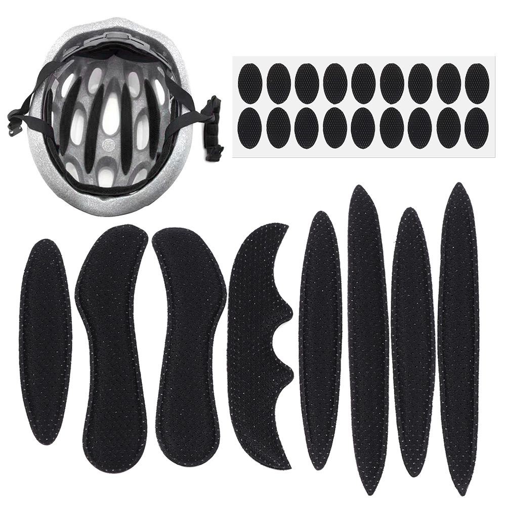 Helmet Padding Kits Sealed Sponge Replacement Motorcycle Bicycle ...