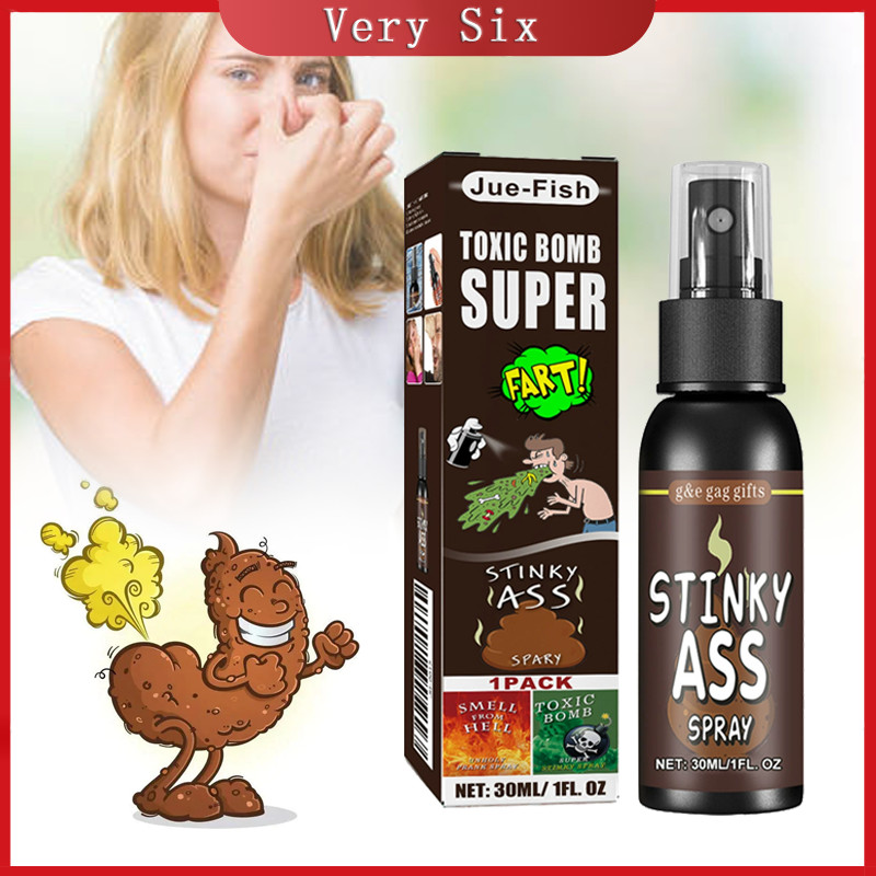 30ml Liquid Fart Gag Prank Joke Spray Non-Toxic Smelly Stinky Sprayer ...