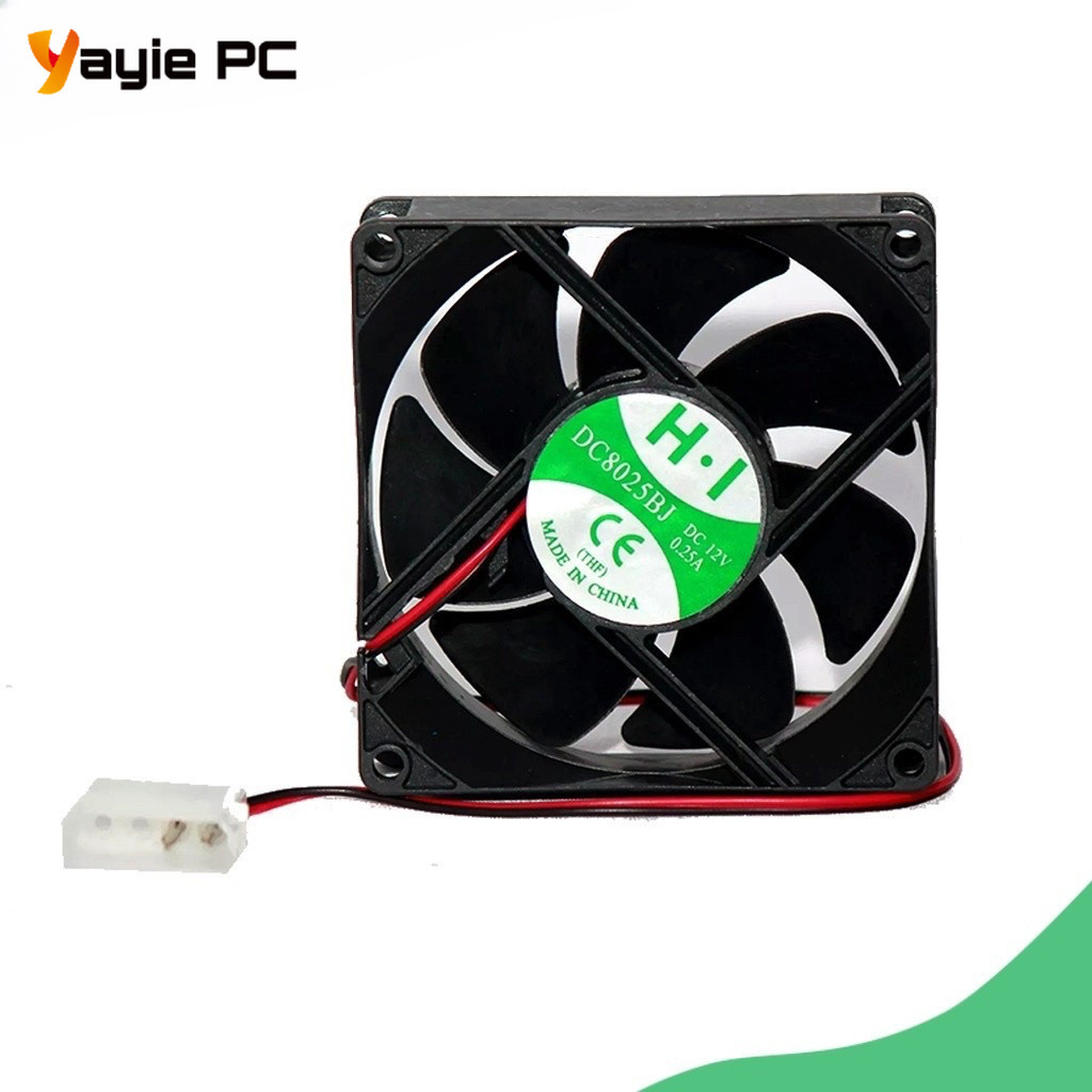 Computer Case Brushless Cooling Fan 80mm 120mm DC 12V 2Pin Cooler for ...