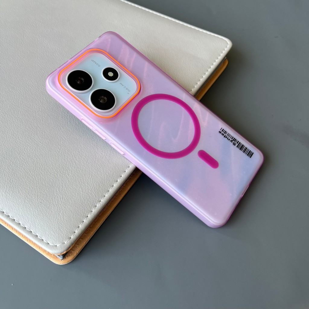 Candy Pink Matte Ultra Thin Hard PC Plastic Phone Case for Redmi Note ...