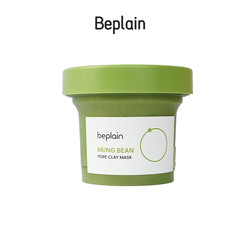 Beplain Mung Bean Enzyme Face Mask Film Deep Cleaning Pores Application ...