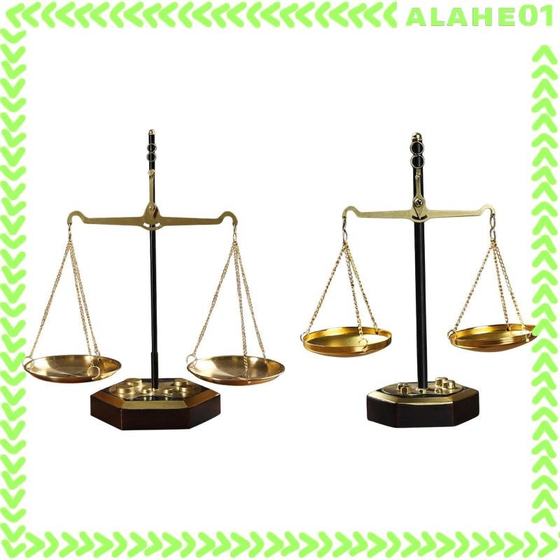 [Alahe] Libra Scale Decor Display Stand Tabletop Centerpiece Justice ...
