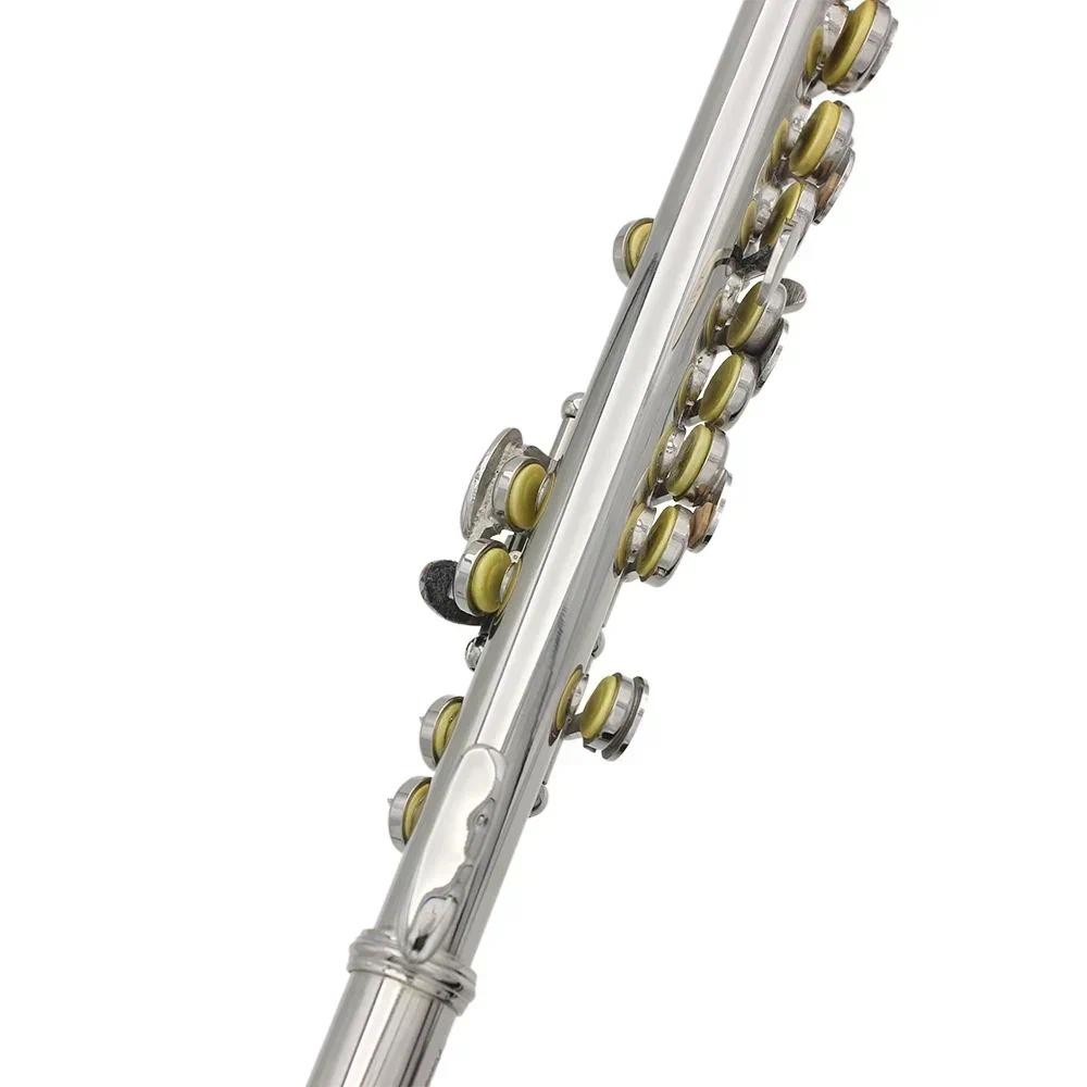 SLADE Piccolo 16 Holes C Key Multicolor Silver Key Piccolo White Copper ...