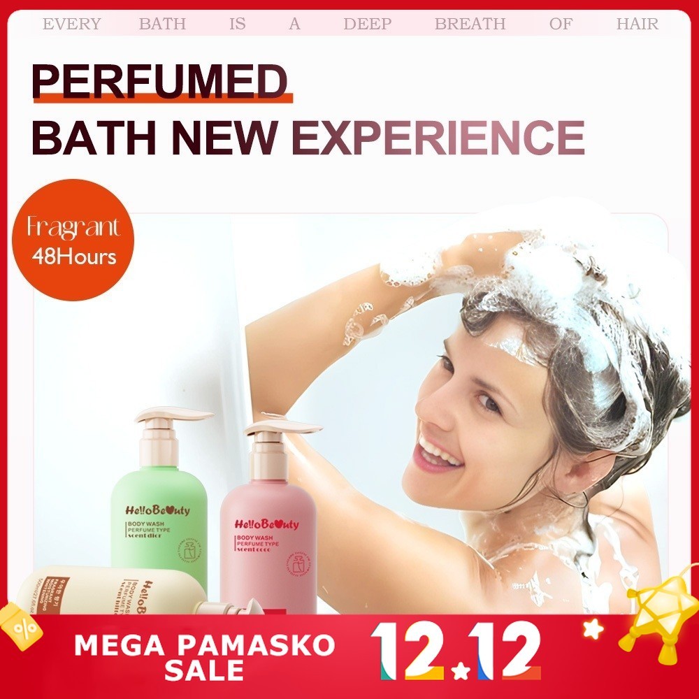 Hello Beauty Perfumed Body Wash and Perfumed Anti-Dandruff Shampoo Like ...