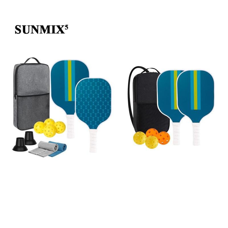 [ Pickleball Racket Pickleball Racquets 4 Pickleballs and Storage Bag ...