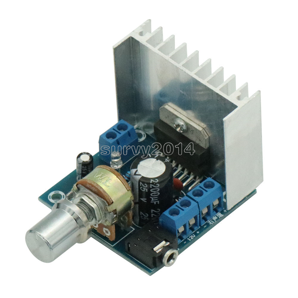 Reland Sun Scheda Amplificatore TDA7297 15W+15W DC 12V – Kit FAI DA TE Stereo A 2 Canali - 2