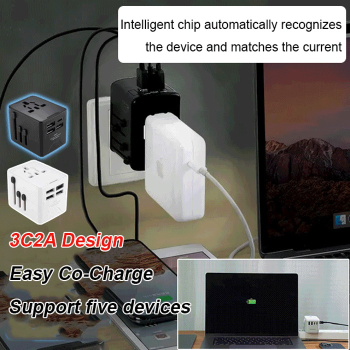 Socket Converter Universal Universal MultiFunction Travel Plug ...