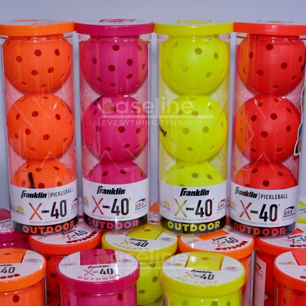 Original Franklin X-40 Outdoor Pickleball Ball - Official Tournament ...