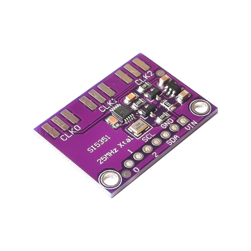 1 PC DC 3V-5V SI5351 I2C Clock Generator Breakout Board Module 8KHz ...