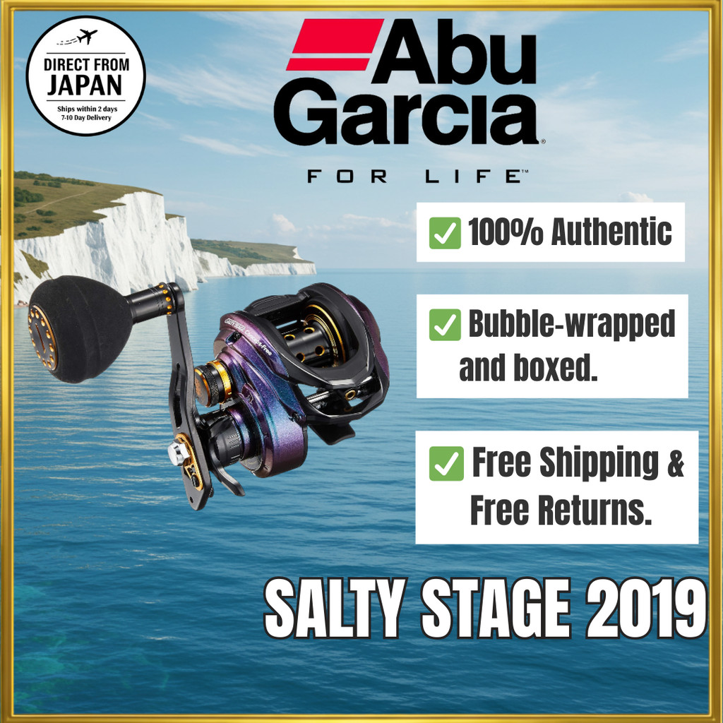 Moulinet De Pêche Abu Garcia SALTY STAGE CONCEPT-FREE - Pour La Pêche En Mer - Neuf